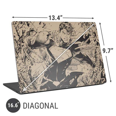 DC Comics Superman Unchained #1 Original Cover Pencils Universal Laptop 16.6in (13.4 x 9.7in) Skin